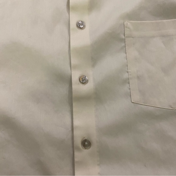 Men L Regular fit Stretch Ultra wrinkle free tan/ beige button up - Picture 5 of 9